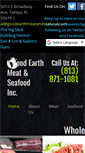 Mobile Screenshot of goodearthmeatandseafood.com